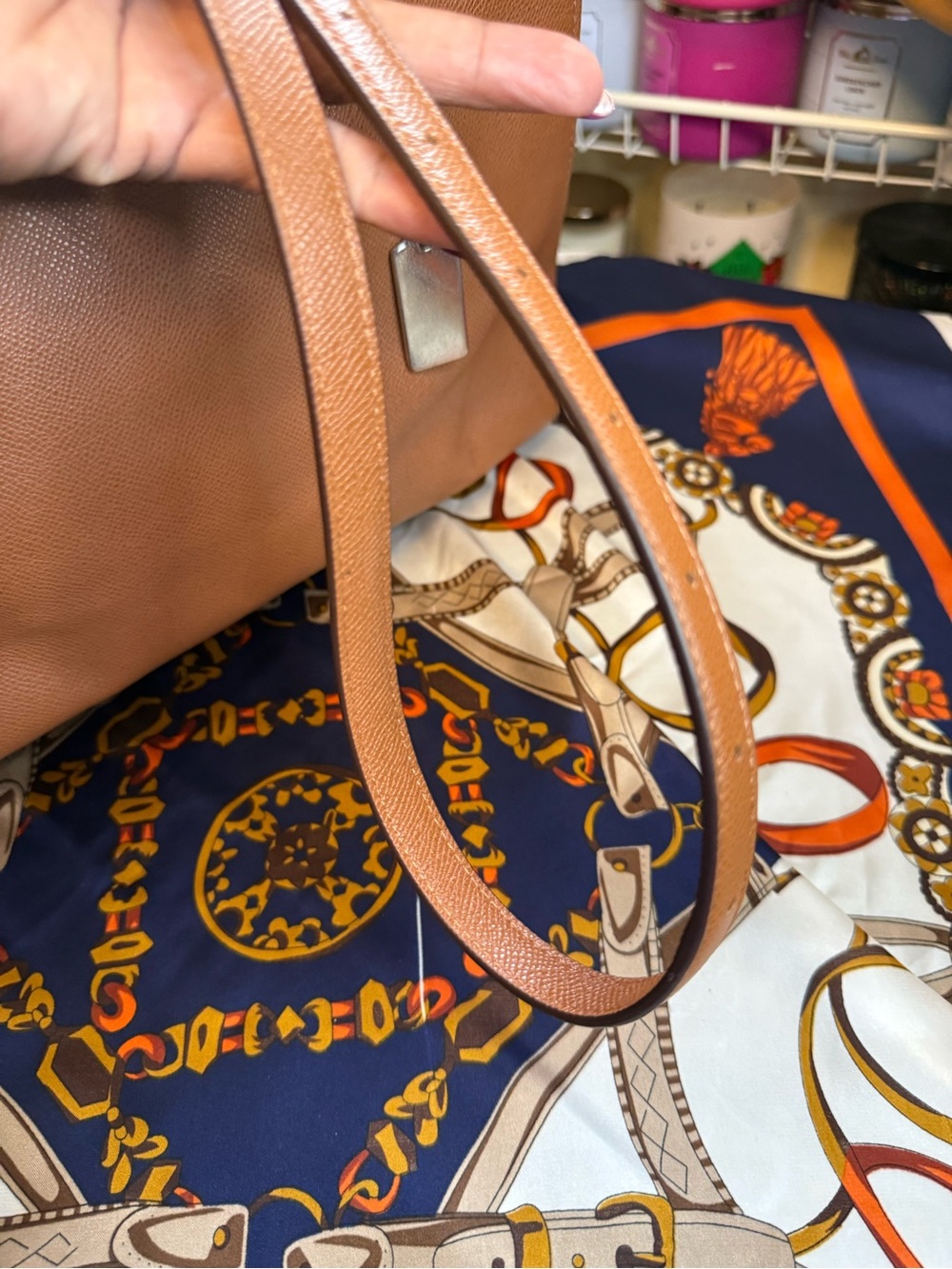 Coach Stanton Carryall Pebbled Leather Shoulder With Crossbody Strap - Picture 12 of 16